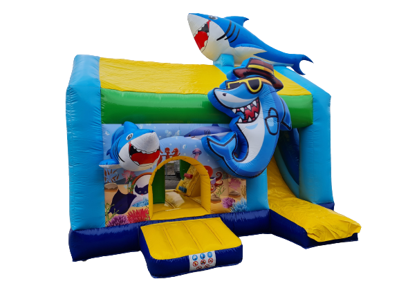 Springkussen multiplay seaworld - 5x4 m 