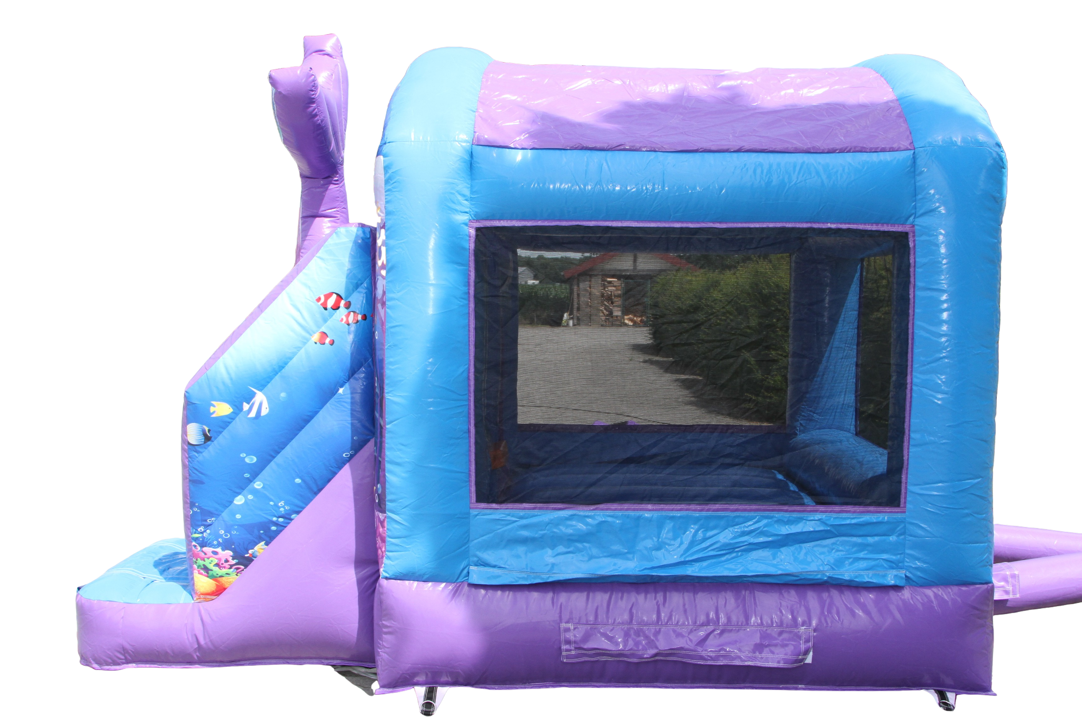 Springkussen Zeemeermin - 3,9x2,8 m 