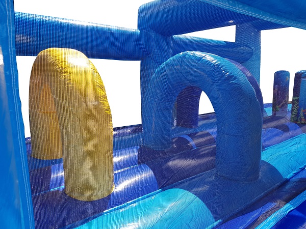 Stormbaan Sea Life met glijbaan 17,5x3,8 m