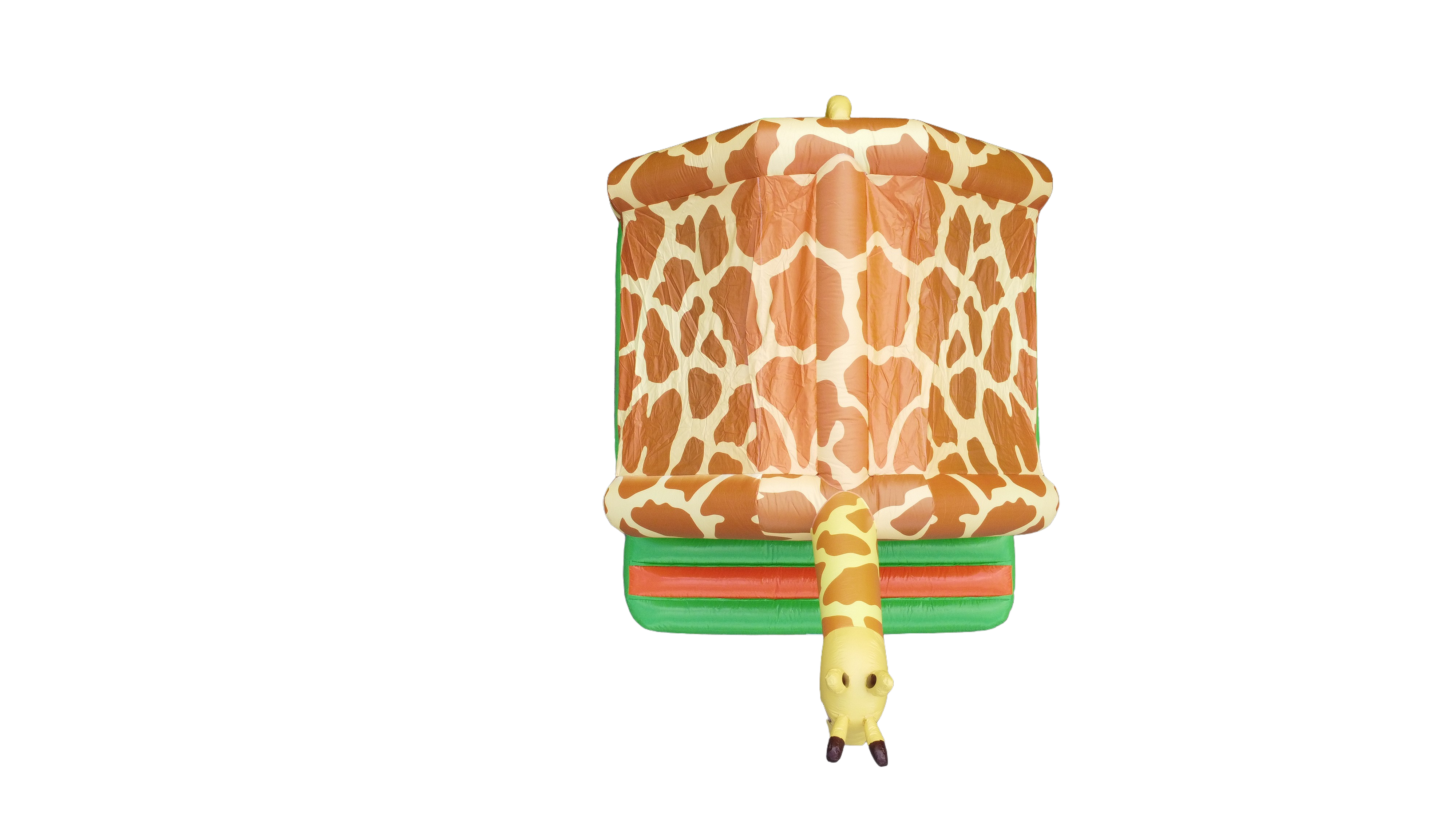 Springkussen 4,5x4 m - giraffe 