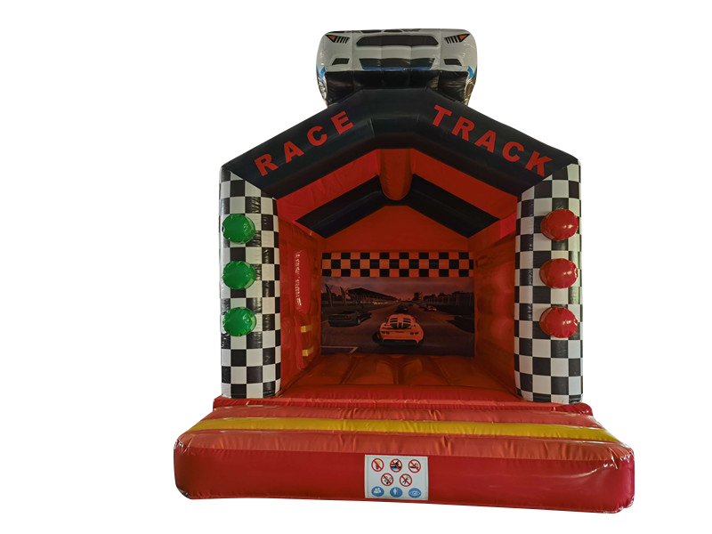 Springkussen Race Track - 5,5x6 m 