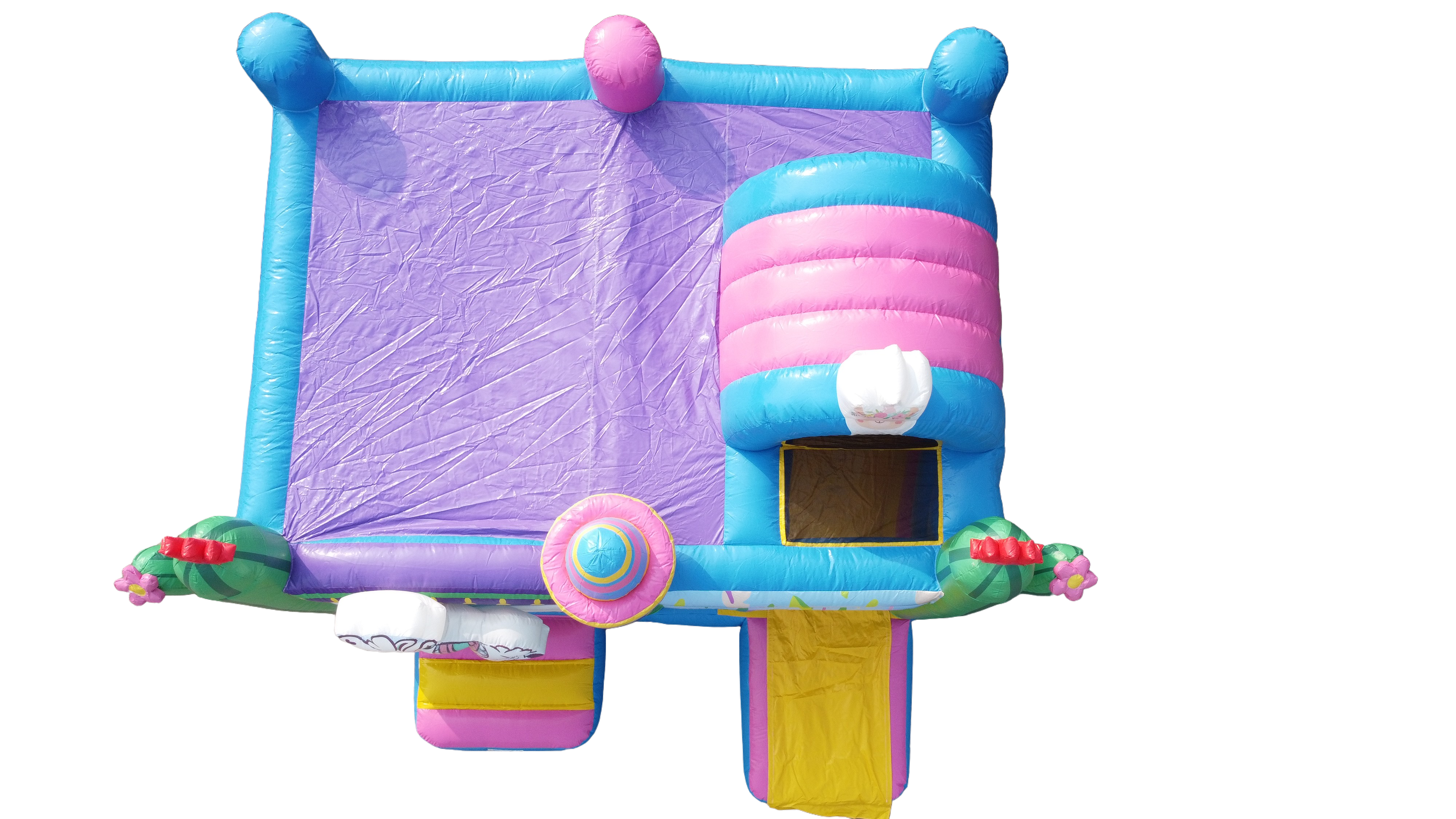 Springkussen multiplay 5,1x4,5 m - alpaka