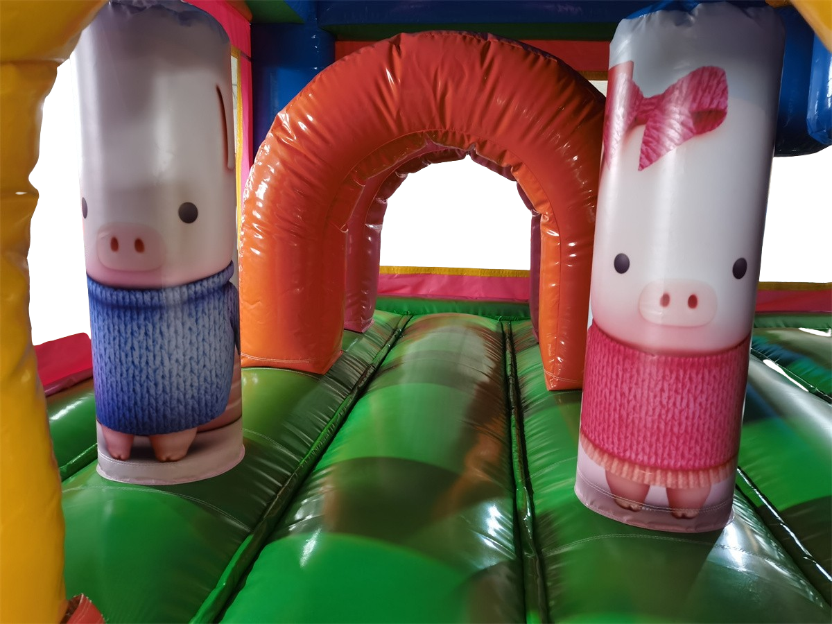 Springkussen multiplay 5,1x4,5 m - Seaworld