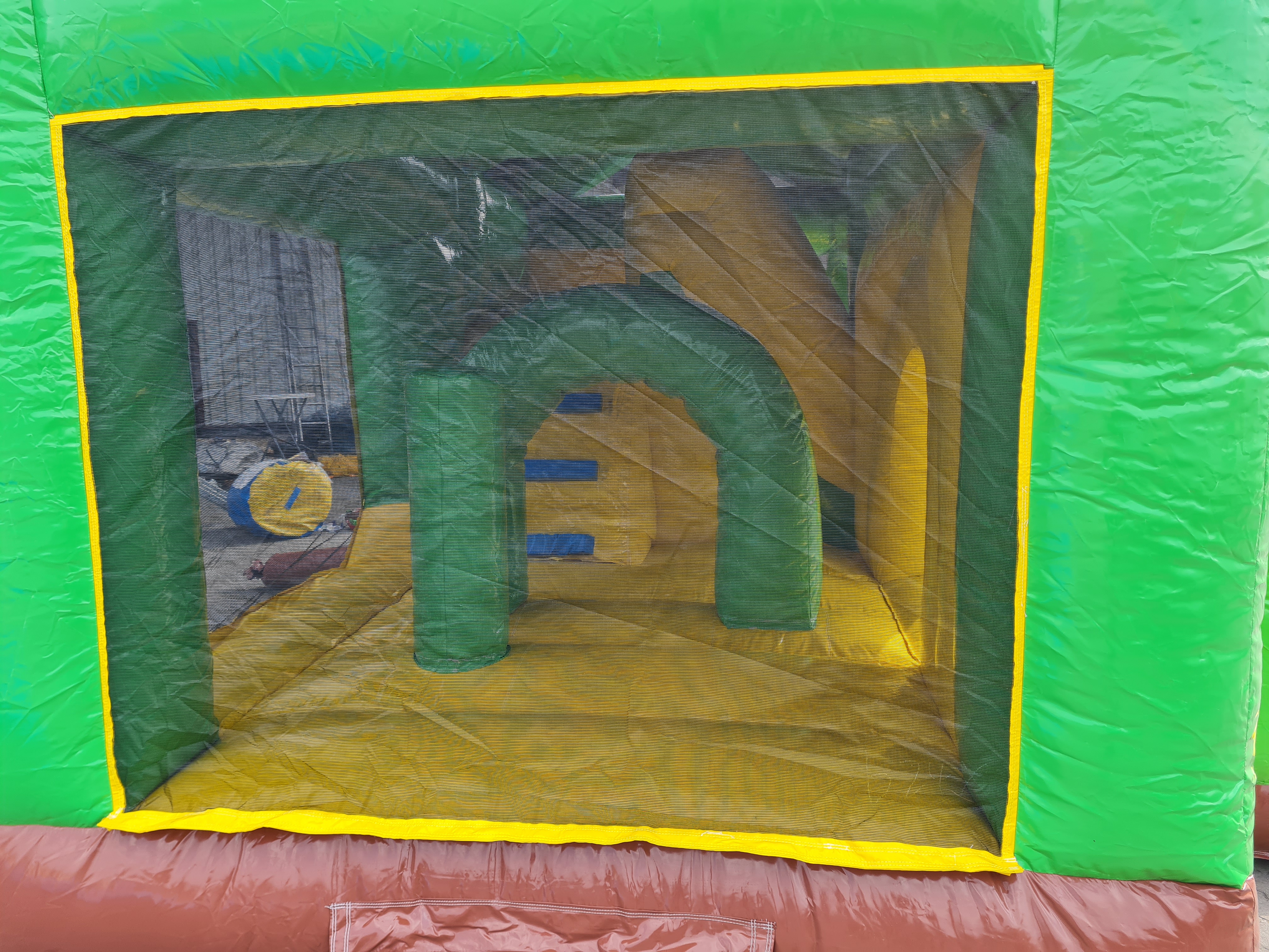 Springkussen multiplay 5x4 m - jungle