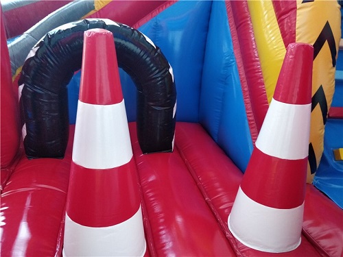 Springkussen multiplay Formule 1 - 5,7x5,7m