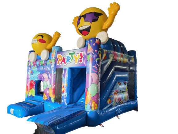 Springkussen multiplay 5,1x4,5 m - Party