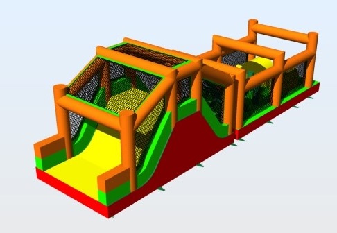 Stormbaan Standard - 14x3,8 m