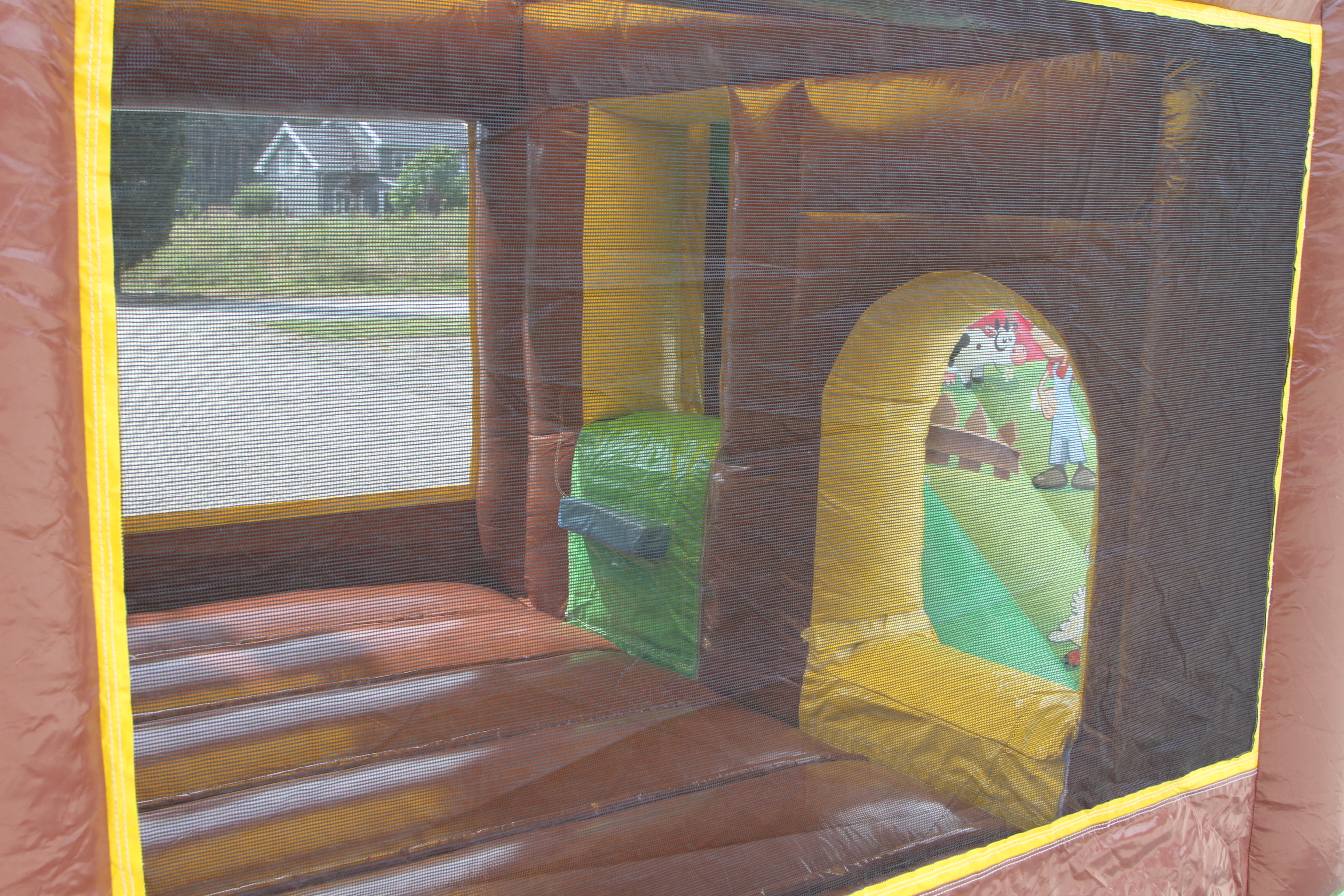 Springkussen Boerderij - 3,9x2,8m 