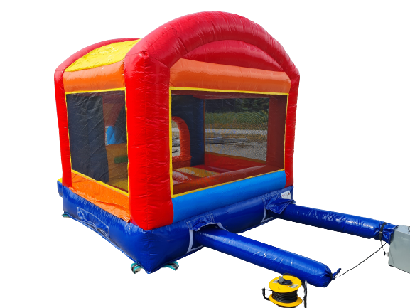 Springkussen  bouwsteen - 3,9x2,8 m 