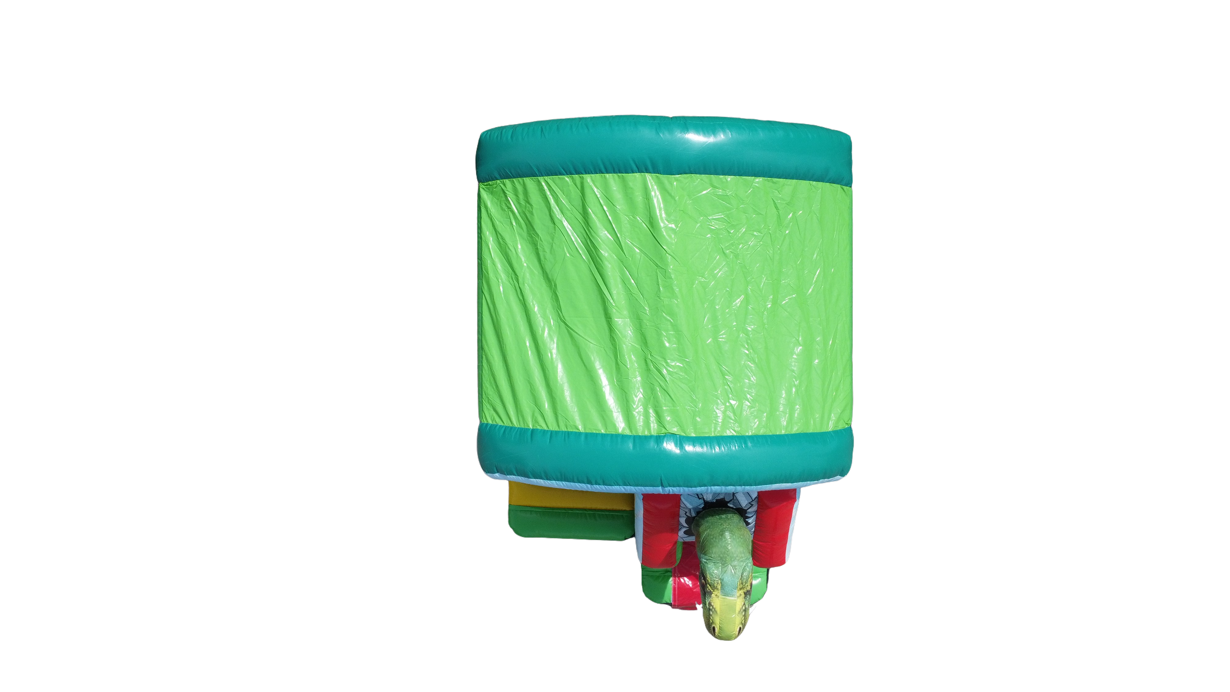 Springkussen 3,9x2,8 m - kleine dino