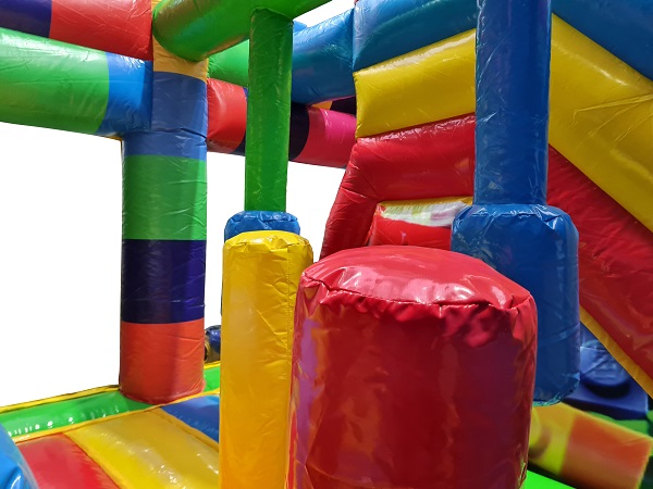 Springkussen multiplay Bouwstenen - 5x6 m