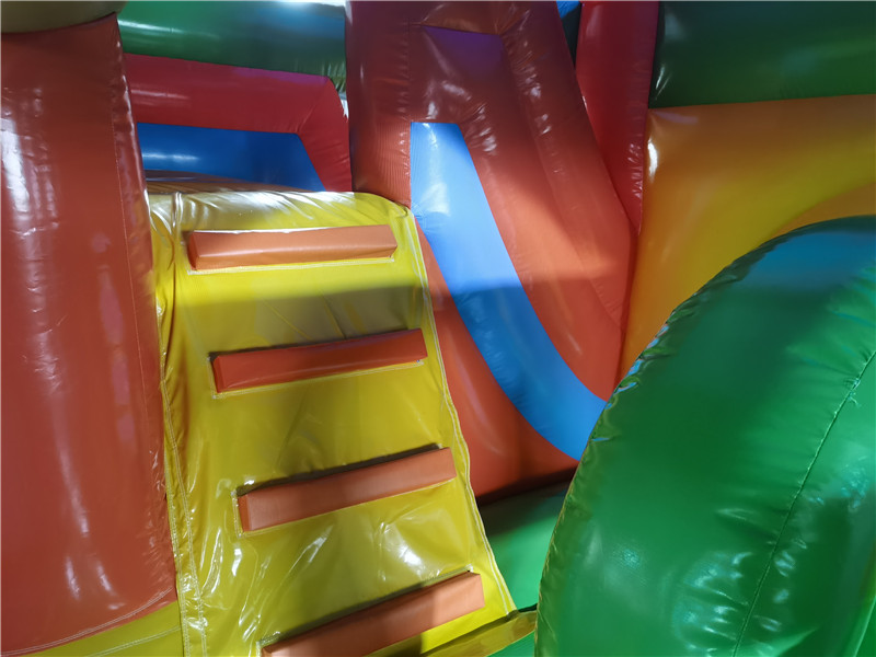 Springkussen 5x4 m - multiplay bouwvakker