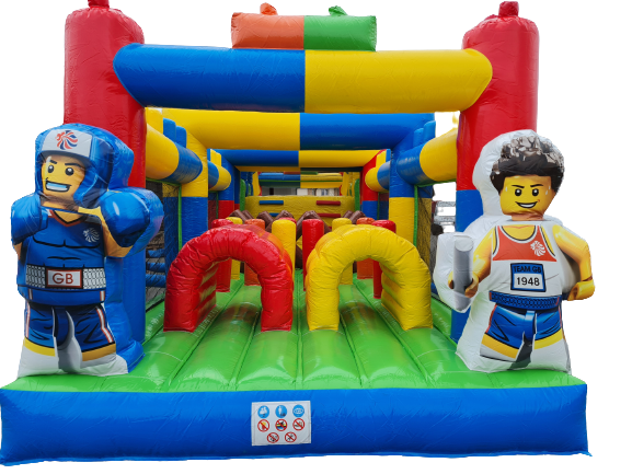 Stormbaan bouwsteen - 14x3,8 m