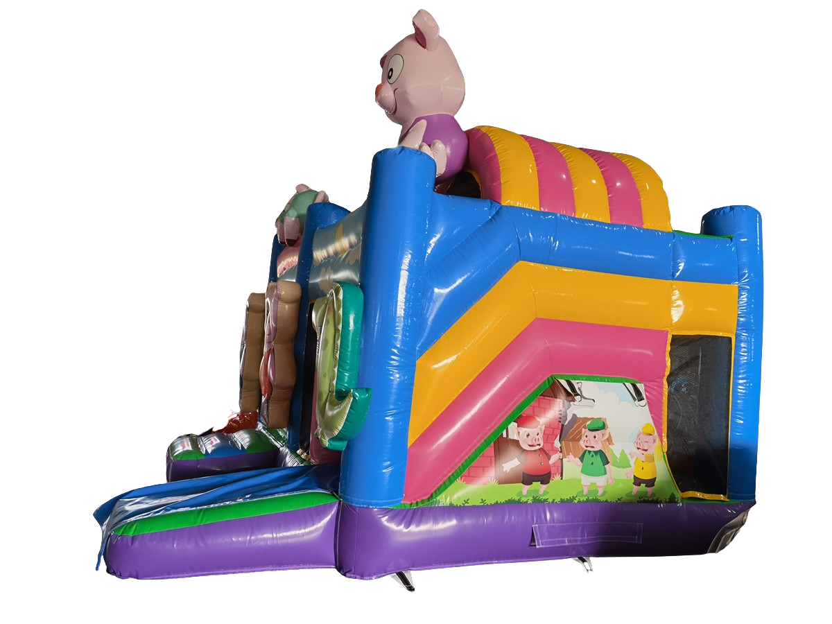 Springkussen multiplay 5,1x4,5 m - Seaworld