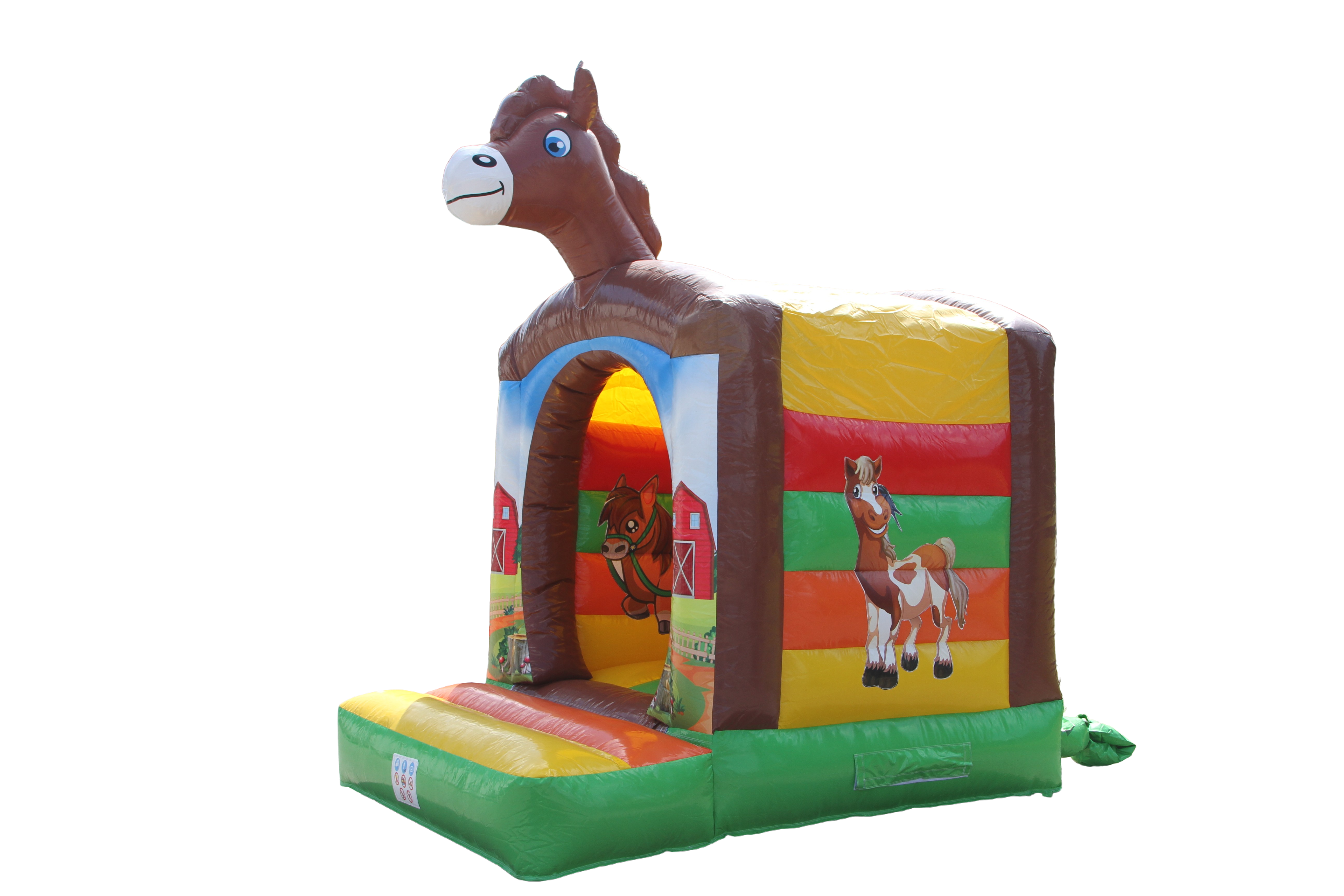 Springkussen mini pony - 3,1x2,3 m