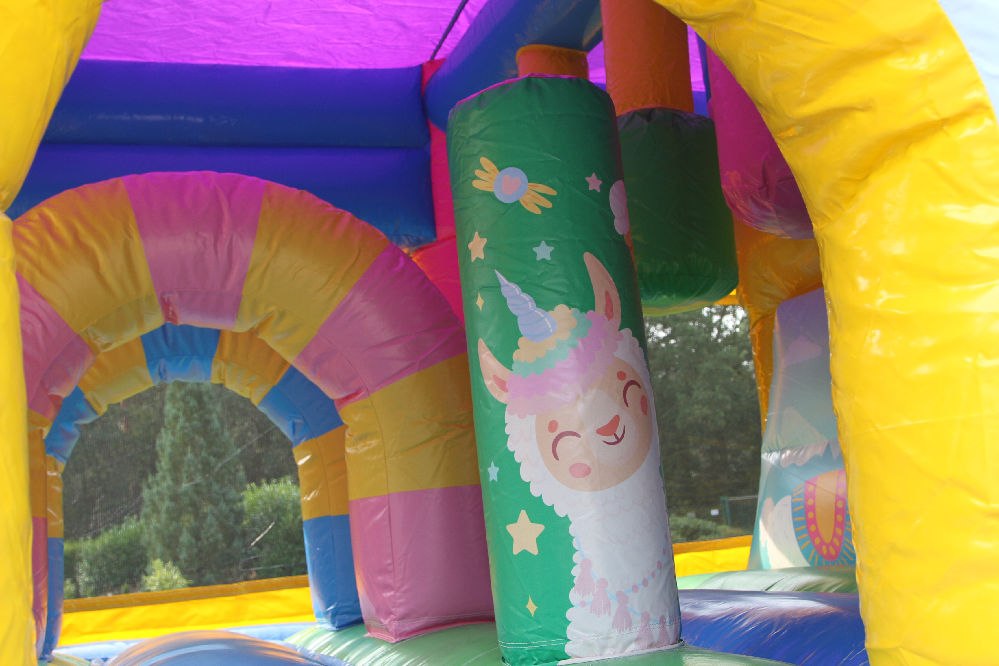 Springkussen multiplay 5,1x4,5 m - alpaka