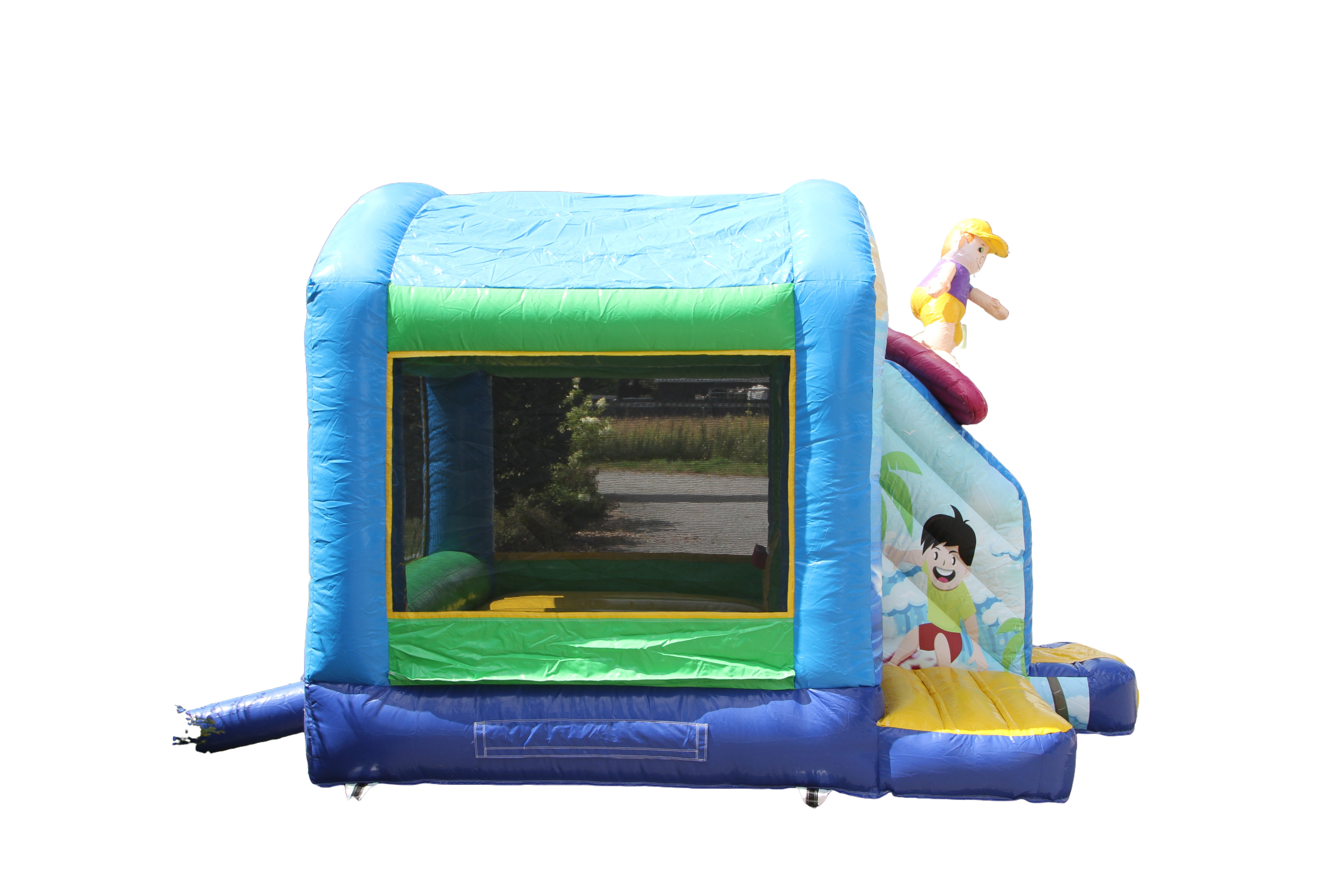 Springkussen surfer - 3,9x2,8 m 