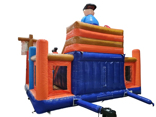 Springkussen multiplay Piraat - 6x6,5 m