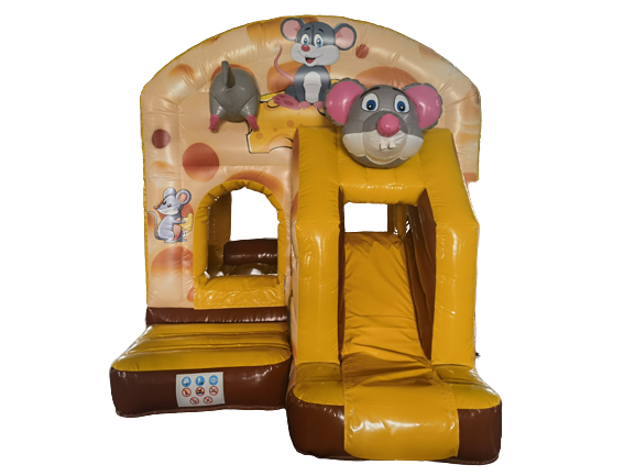 Springkussen muis - 3,9x2,8 m 