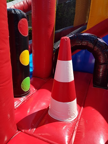 Springkussen multiplay Formule 1 - 5,7x5,7m