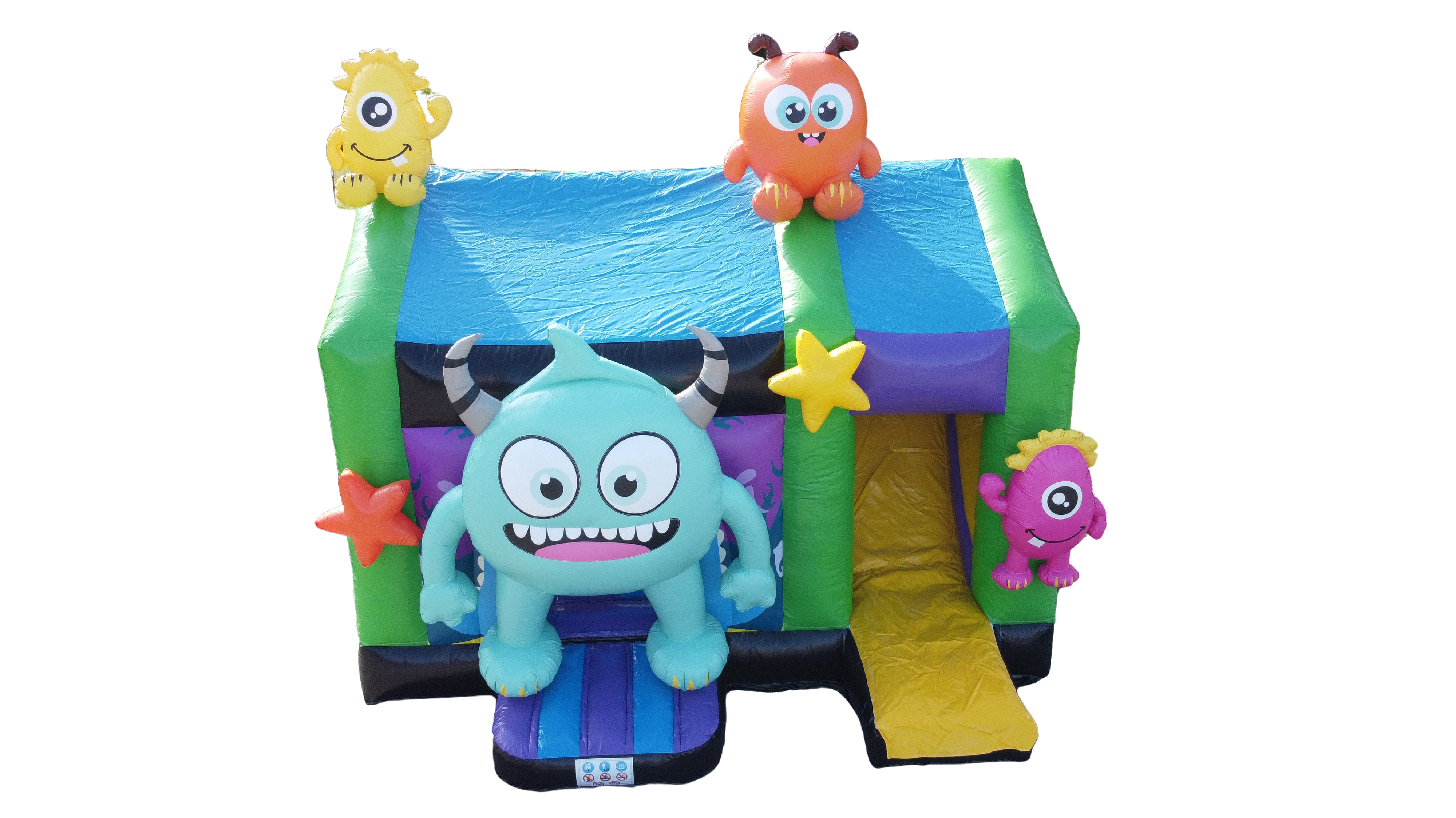 Springkussen multiplay 5x4 m - monster