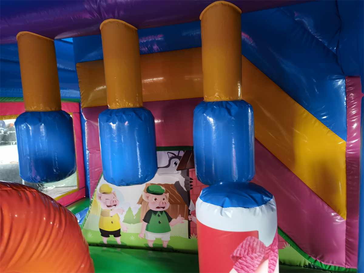 Springkussen multiplay 5,1x4,5 m - Seaworld