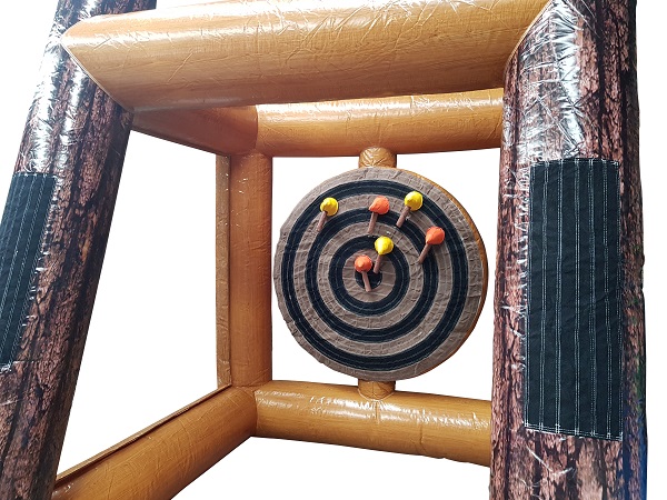 Bijlwerpen opblaasbaar 3x2,4x2,85m 