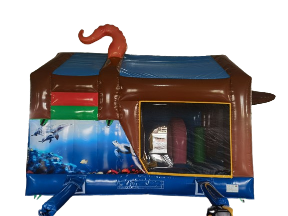 Springkussen multiplay 5x4 m - octopus 